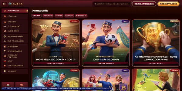 Casoola Casino pagina de bonus de bun venit pe mobil