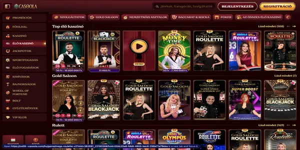 Casoola Casino oferta de cazinou live pe mobil