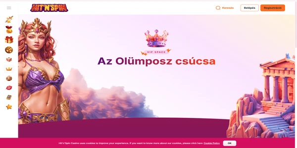 Hit'n'Spin Casino programul VIP pe mobil